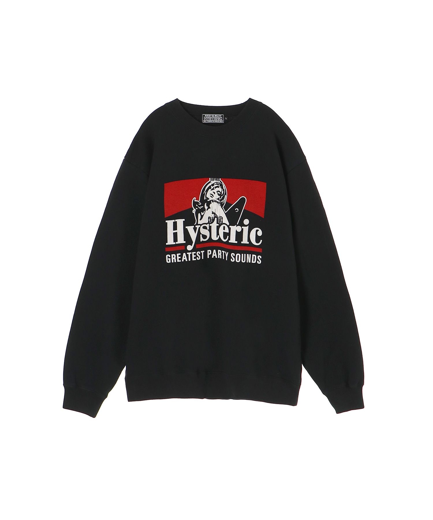 GREATEST PARTY SOUNDS スウェット|HYSTERIC GLAMOUR MEN | HYSTERIC