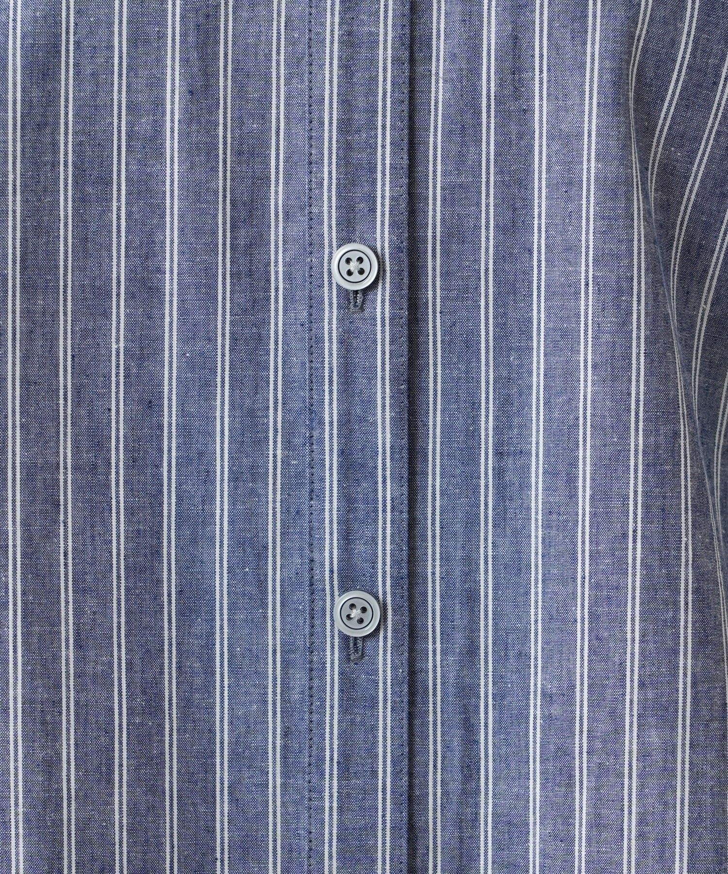 ウォッシャブル】ストライプシャツ【プラス企画】|レリアン プラス