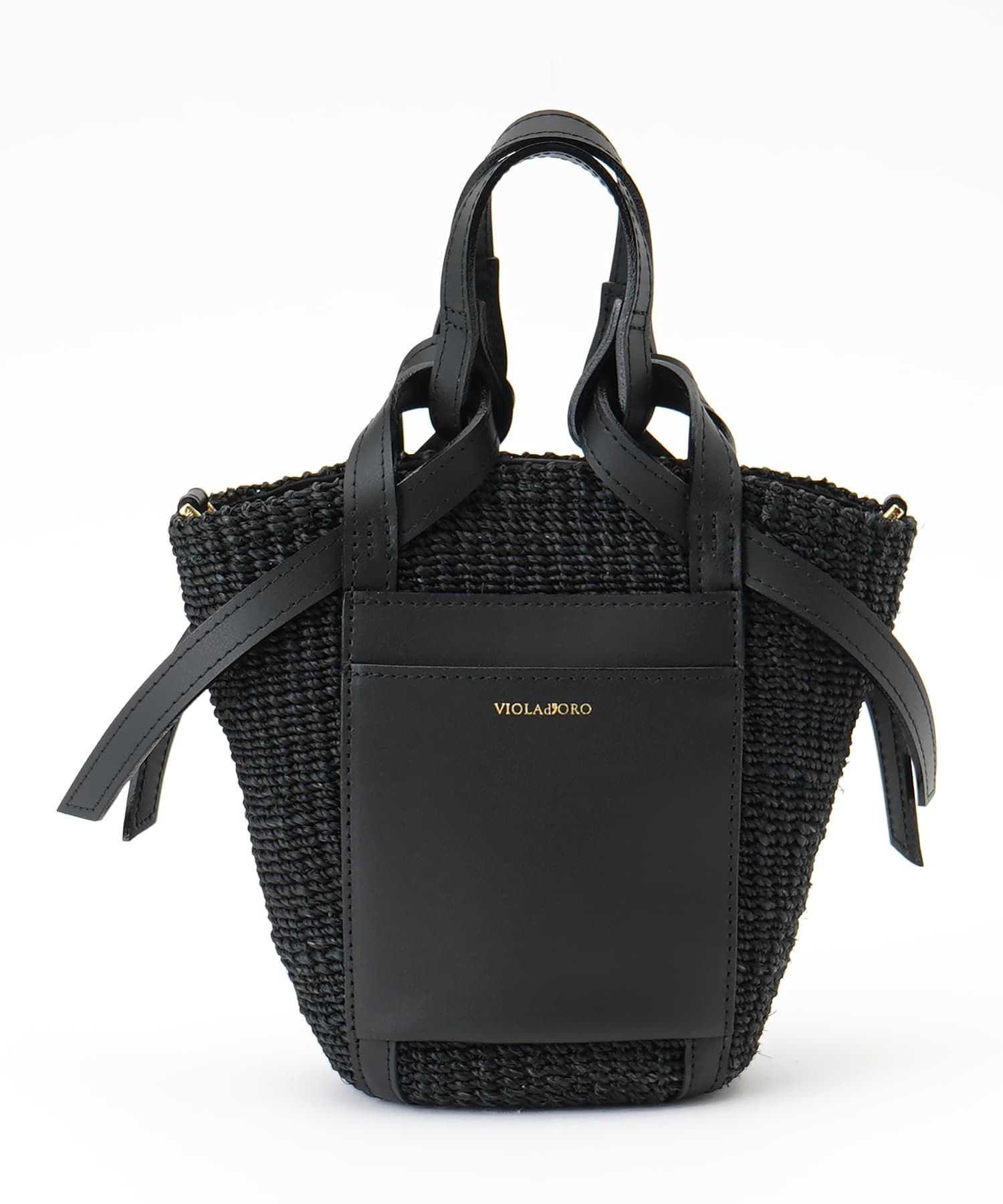 レザーポケットミニトートバッグ【VIOLAd'ORO】|ネミカ | レリアン公式