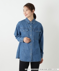 洗えるデニムブラウス【25年9月カタログ】|レリアン | レリアン公式