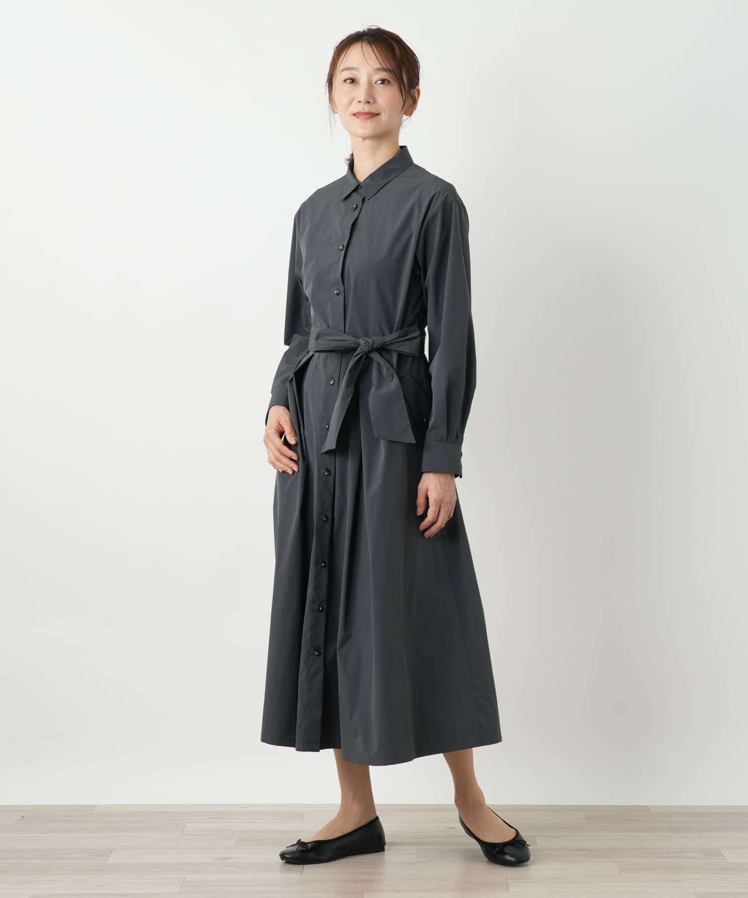 シャツワンピース【Leilian WHITE LABEL】|レリアン | レリアン公式