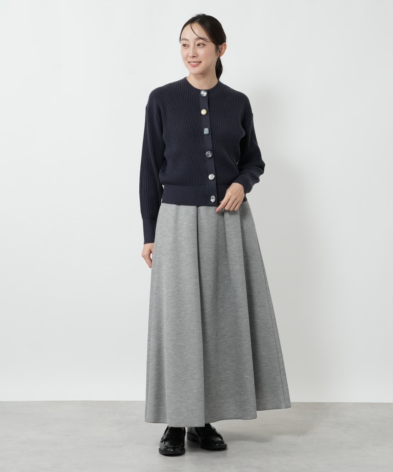 ビジューニットカーディガン【torrazzo donna】|ネミカ | レリアン公式