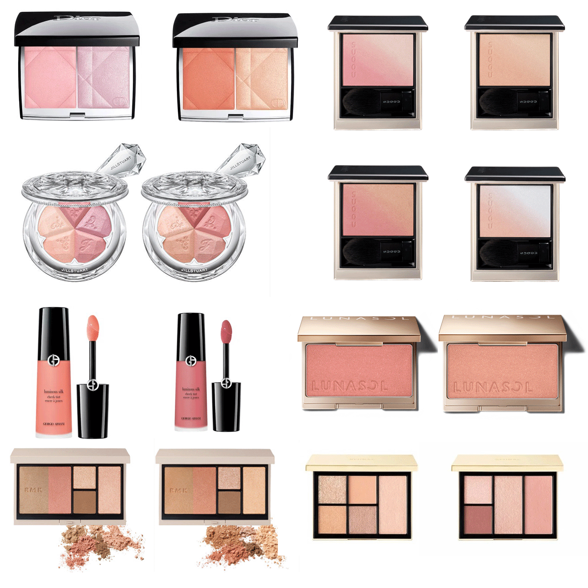 秋新色チーク2024】人気ブランドの新作・限定色を大特集！ 発売日