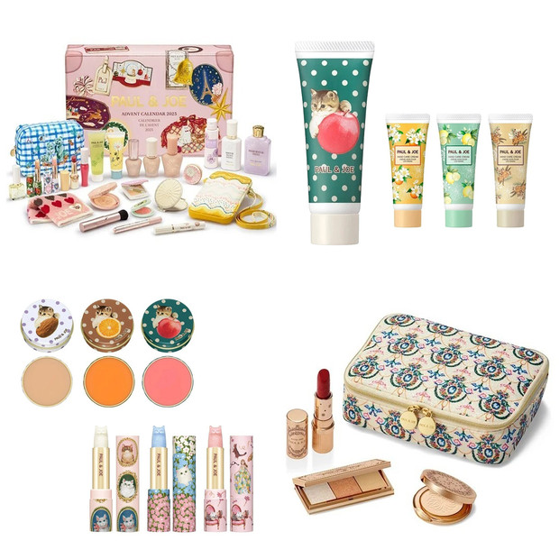 クリスマスコフレ2025】ポール & ジョー ボーテのホリデーコレクション