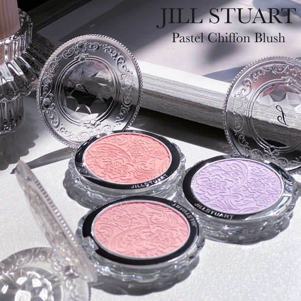 全色レポ！JILLSTUARTチーク【パステルシフォンブラッシュ】頬を
