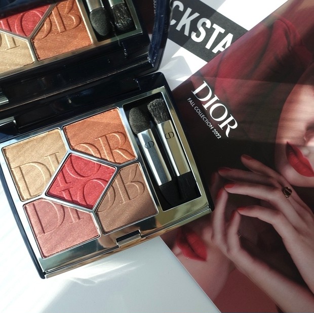 ディオールロゴの特別感！【秋新色コスメ2022】秋の赤みメイク。サンク