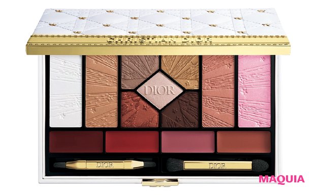 ディオール」のクリスマスコフレ】クラッチバッグ風パレットにリップ