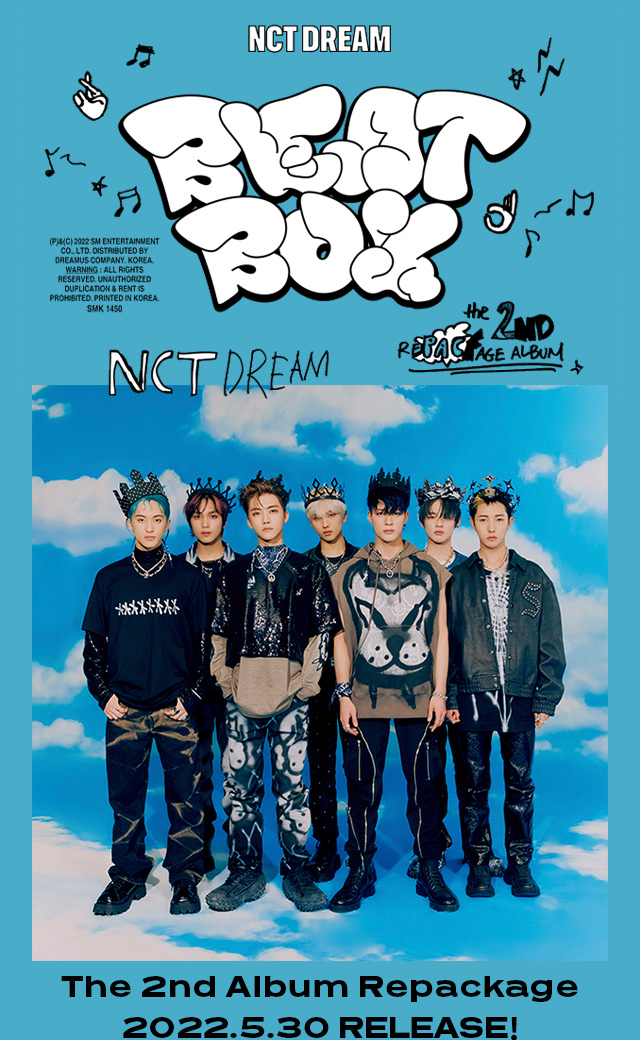 NCT DREAM The 2nd Album Repackage『Beatbox』