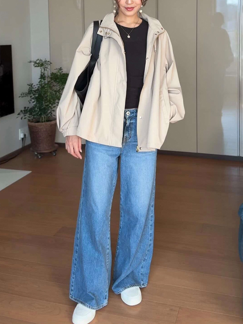 2wayライトフレアーマウンテンパーカー│Emma Taylor│162cm