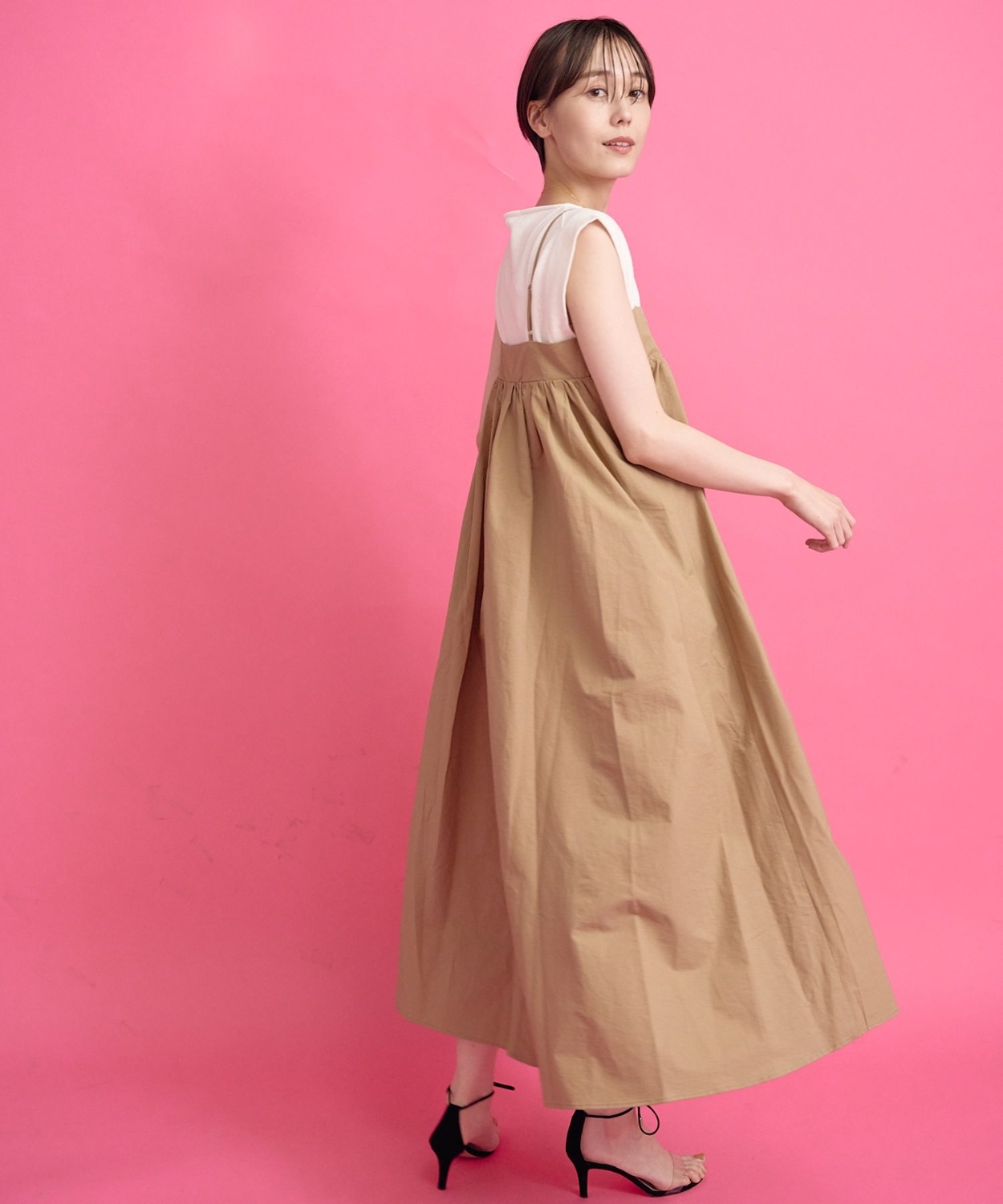 ギャザーキャミOP|Kari & lili | RETRO GIRL ONLINE STORE レトロ