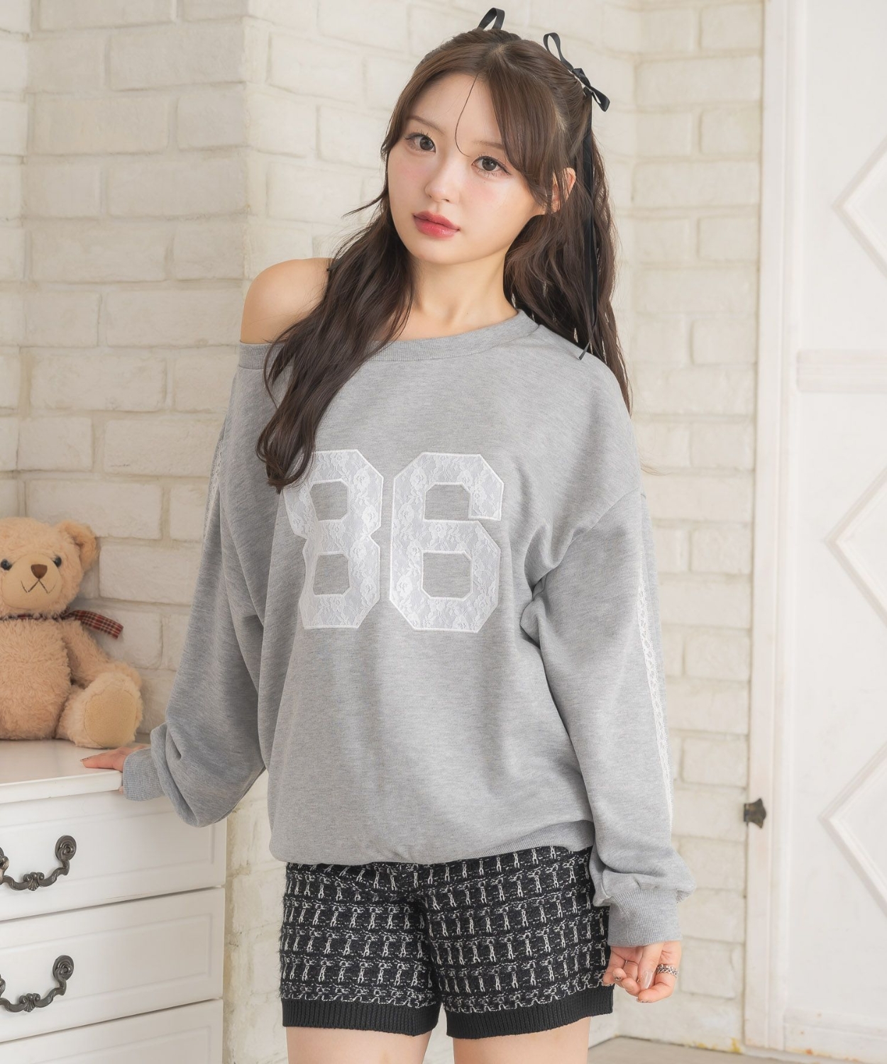 ワンショルトレーナー|ems excite | RETRO GIRL ONLINE STORE レトロ