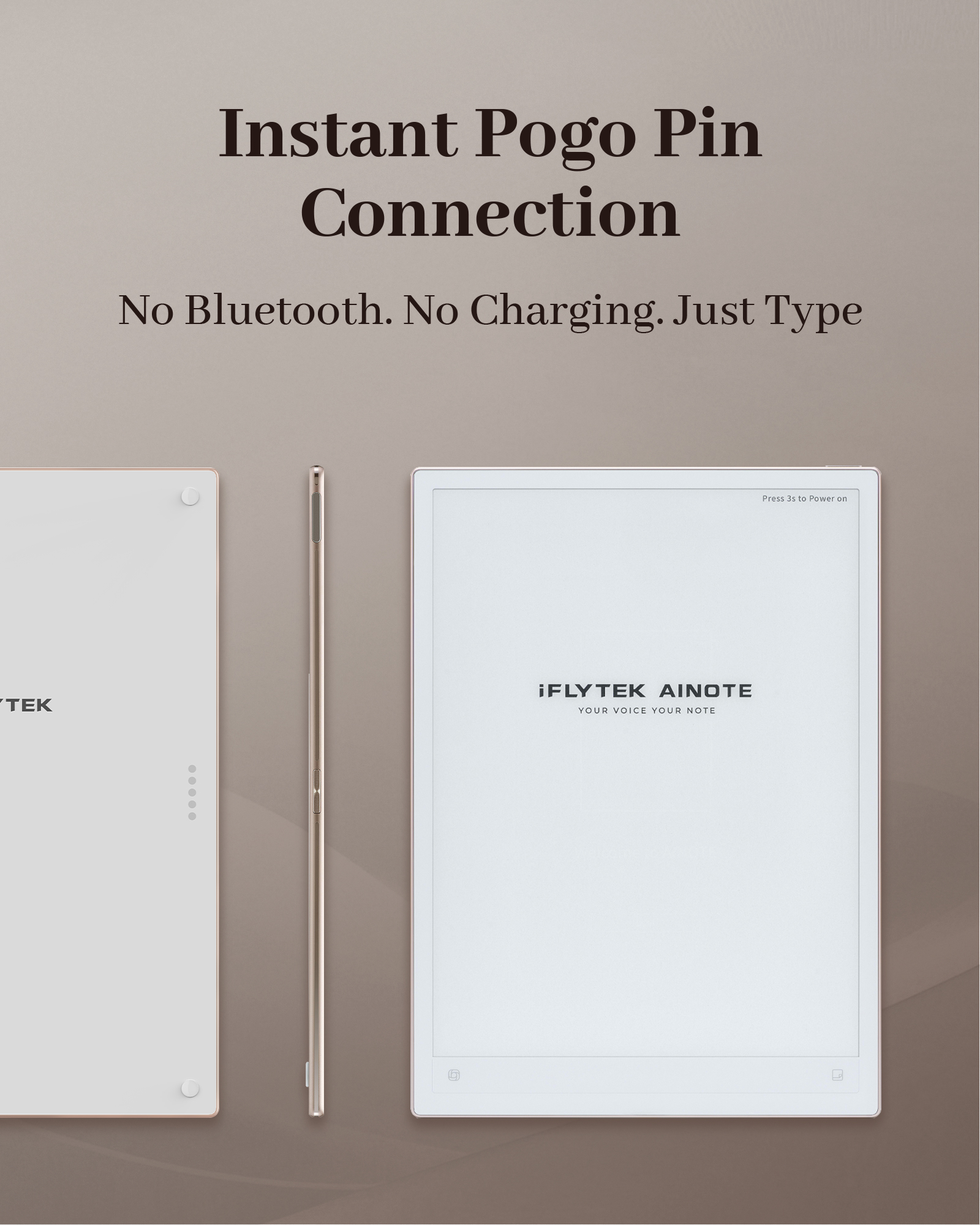 iFLYTEK AINOTE 2 Folio Keyboard 本体 AINOTE 2 Type Folio Keyboard