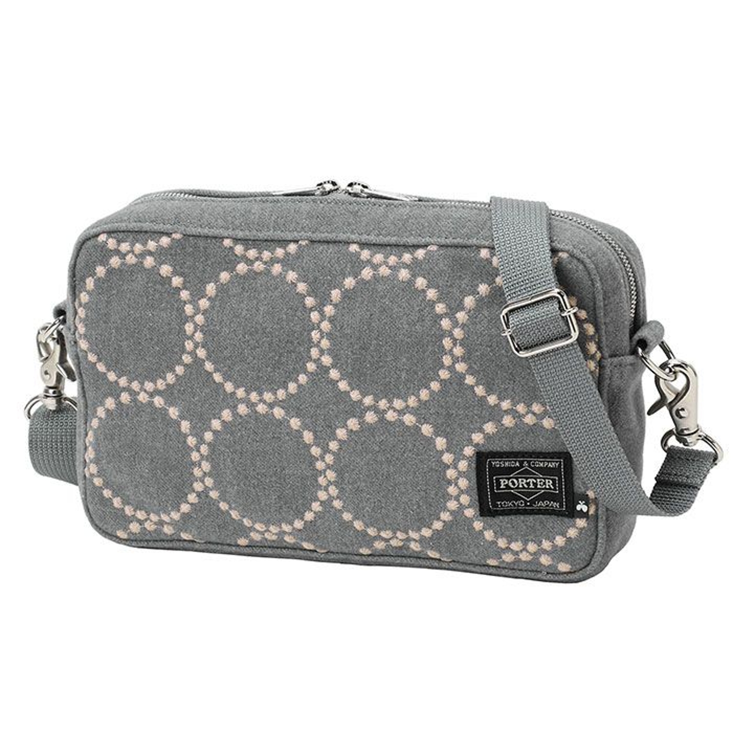 mina perhonen x PORTER(ミナ ペルホネン x ポーター) 2WAY POUCH