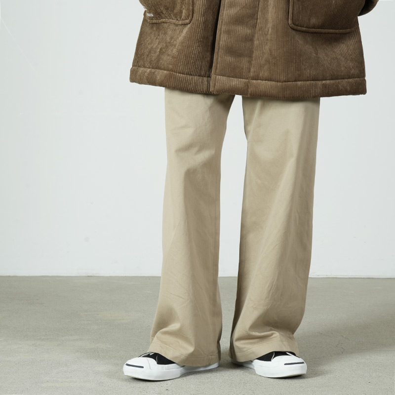 YAECA (ヤエカ) チノパンツ ワイド / Chino Trousers Wide
