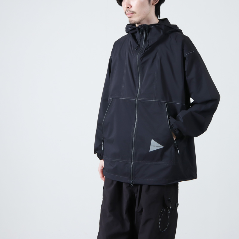 and wander (アンドワンダー) PERTEX wind jacket / パーテックス
