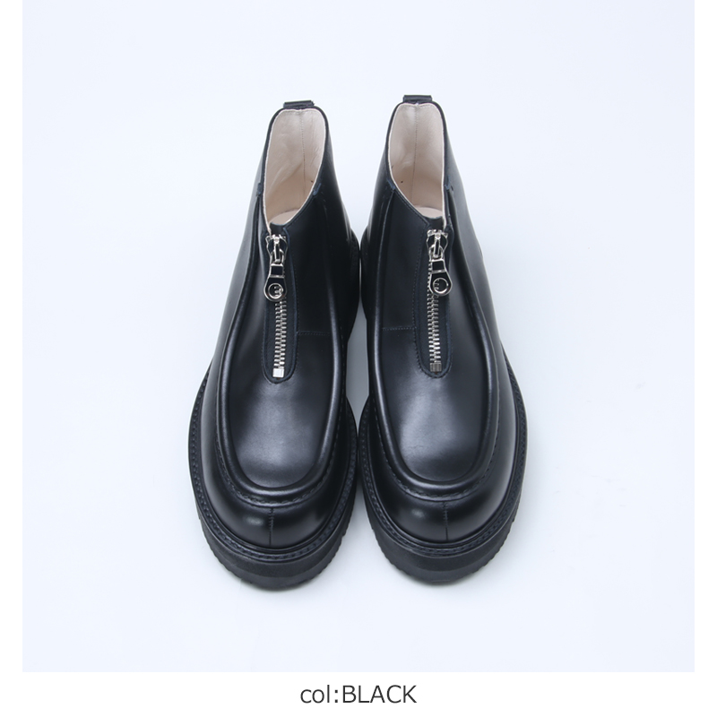 BEAUTIFUL SHOES (ビューティフルシューズ) FRONT-ZIP MOCCASIN