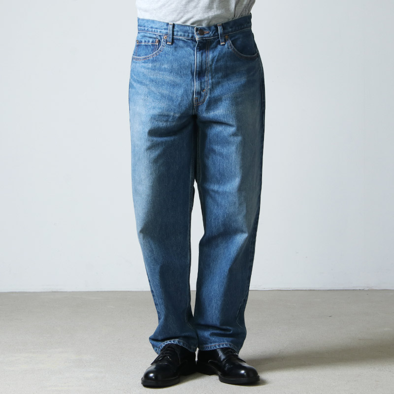 CIOTA (シオタ) インディゴ スビンコットン 13,5oz ワイドテーパードデニム