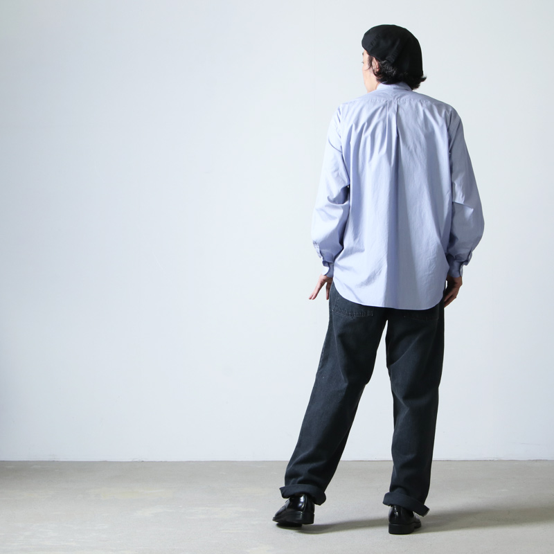 CIOTA (シオタ) ブラック スビンコットン 13,5oz バギーデニム