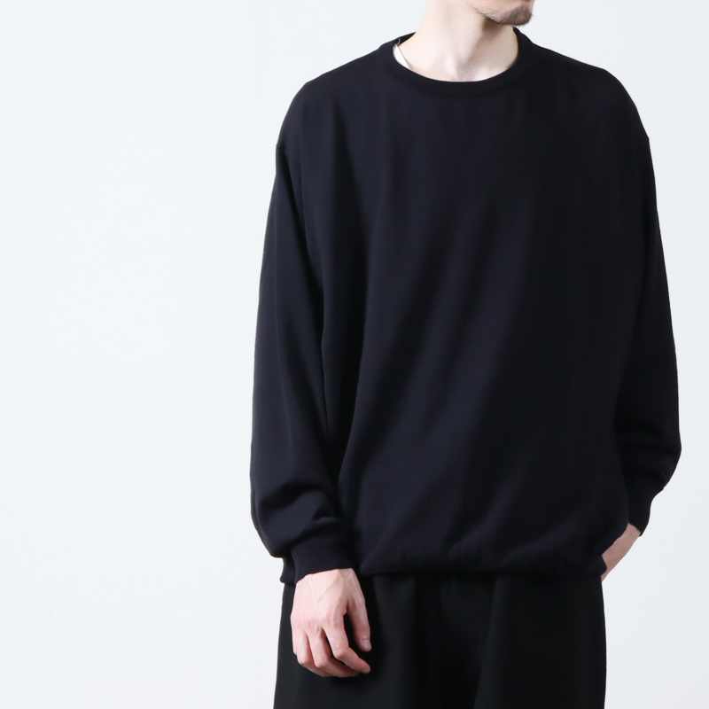 COMOLI (コモリ) ウール クルーネックニット