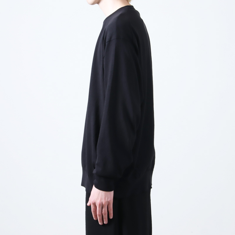 COMOLI (コモリ) コットン クルーネックニット