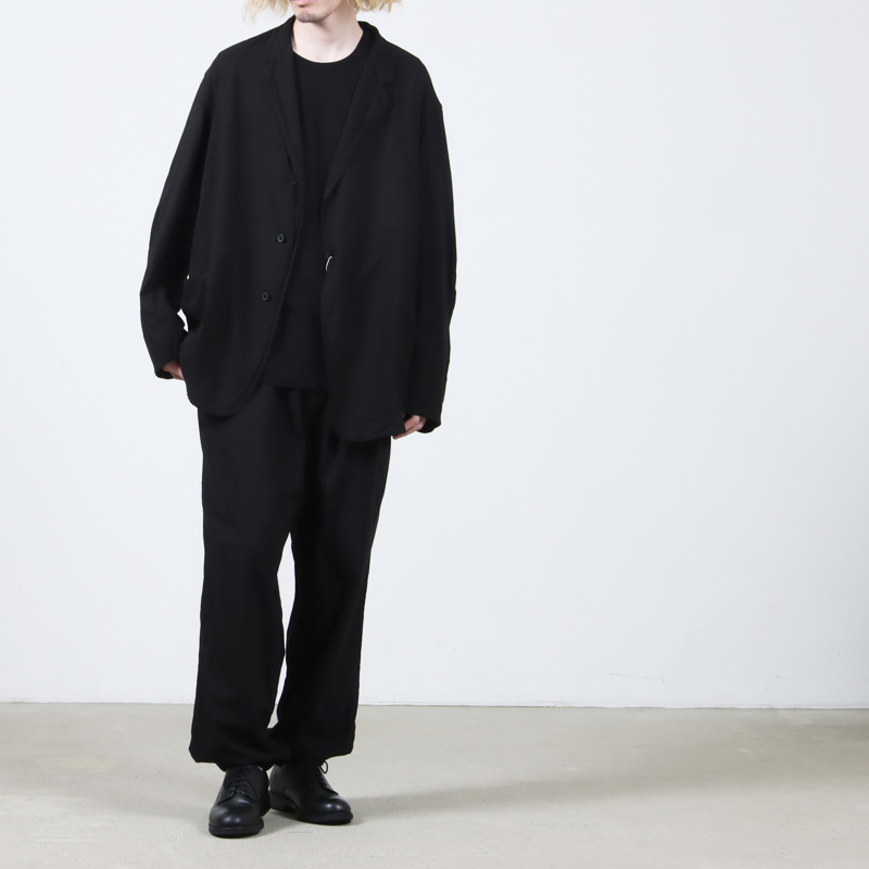 COMOLI (コモリ) KHADIコットン ドローストリングパンツ / カディ