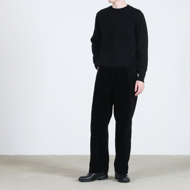 COMOLI (コモリ) ラムズウール クルーネックニット