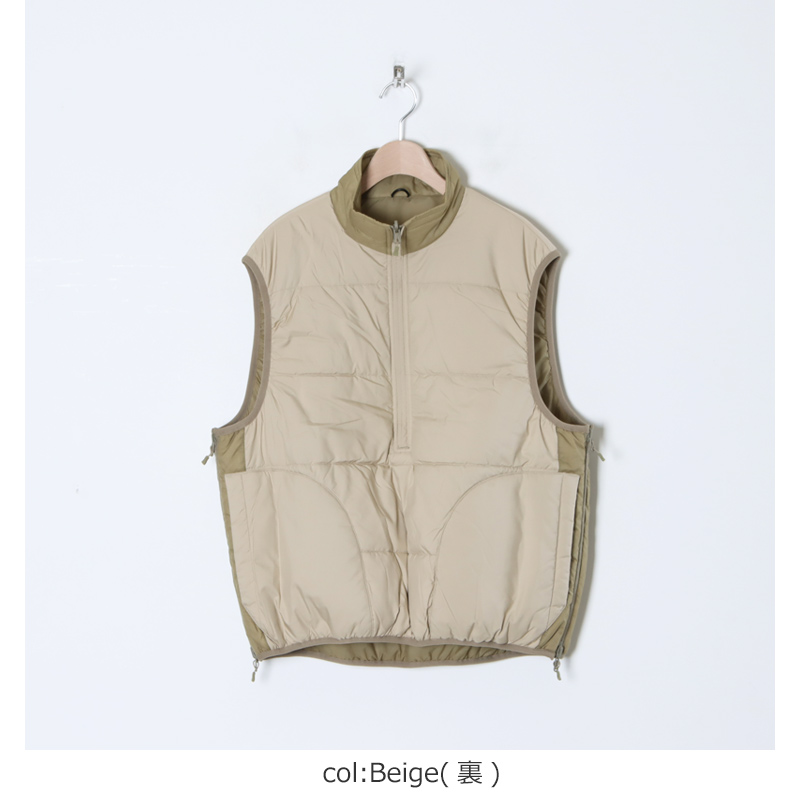 DAIWA PIER39 (ダイワピア39) W's TECH REVERSIBLE PULLOVER PUFF VEST