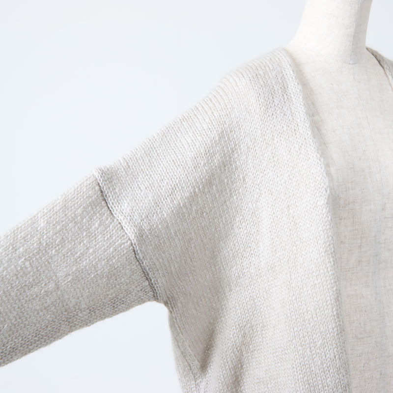 evameva (エヴァムエヴァ) mohair silk cardigan / モヘアシルク