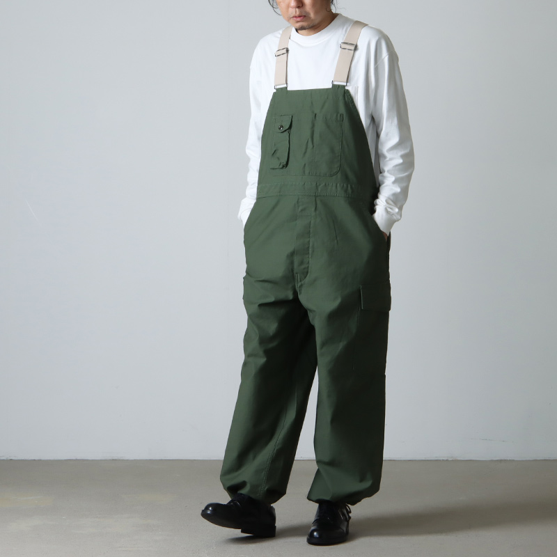 Fresh Service (フレッシュサービス) BACK SATIN OVERALL / バック