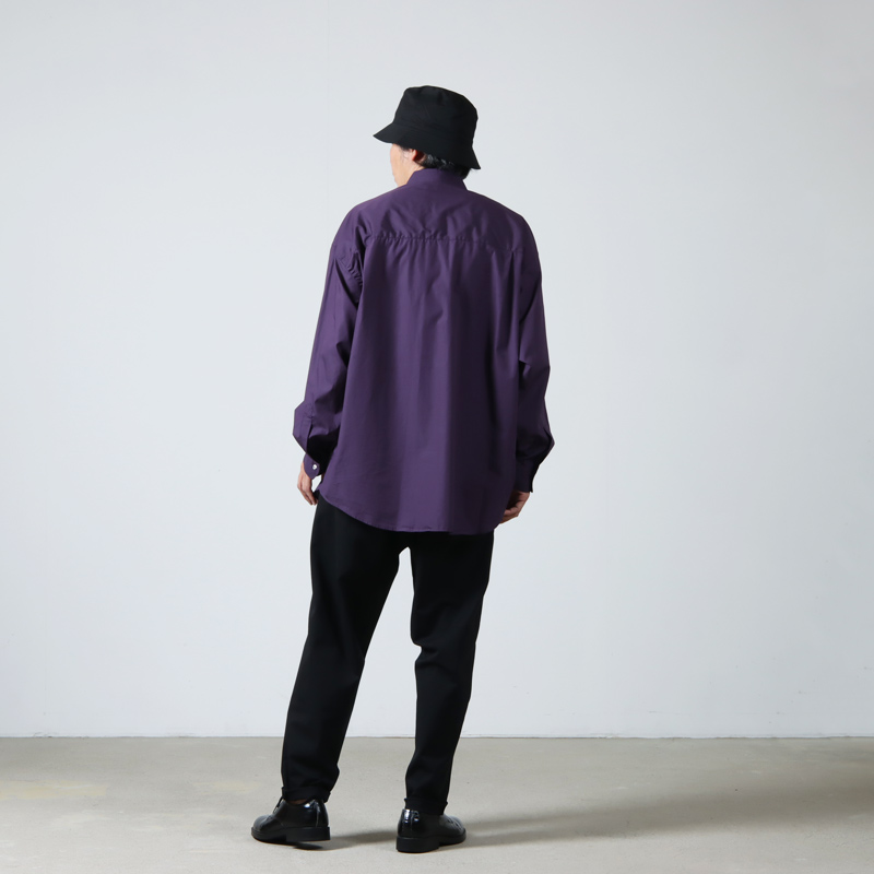 Graphpaper (グラフペーパー) Broad L/S Oversized Regular Collar