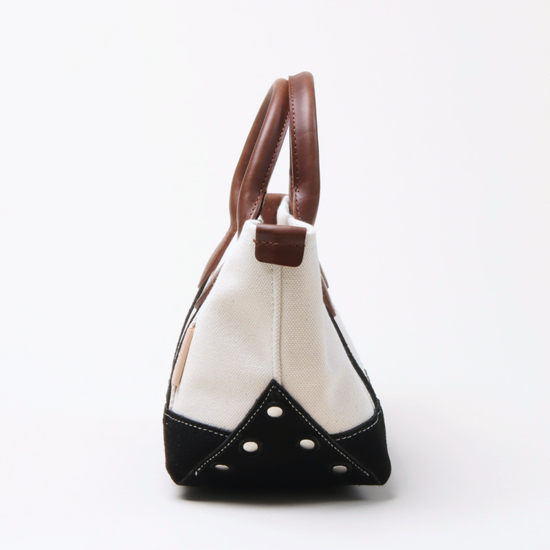 Hender Scheme (エンダースキーマ) campus suede handle tote S