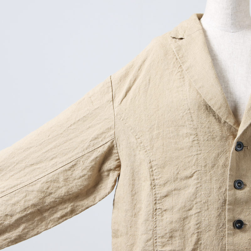 ICHI Antiquites (イチアンティークス) リネンキャンバスコート