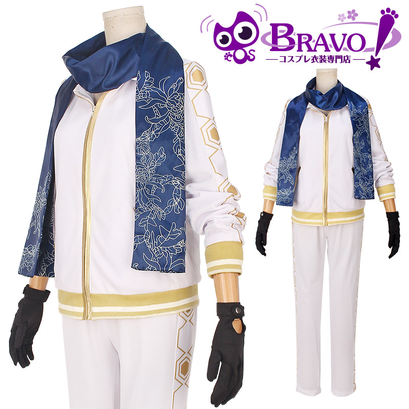 大人気なゲーム・刀剣乱舞 亀甲貞宗 内番 コスプレ衣装(ID:21993