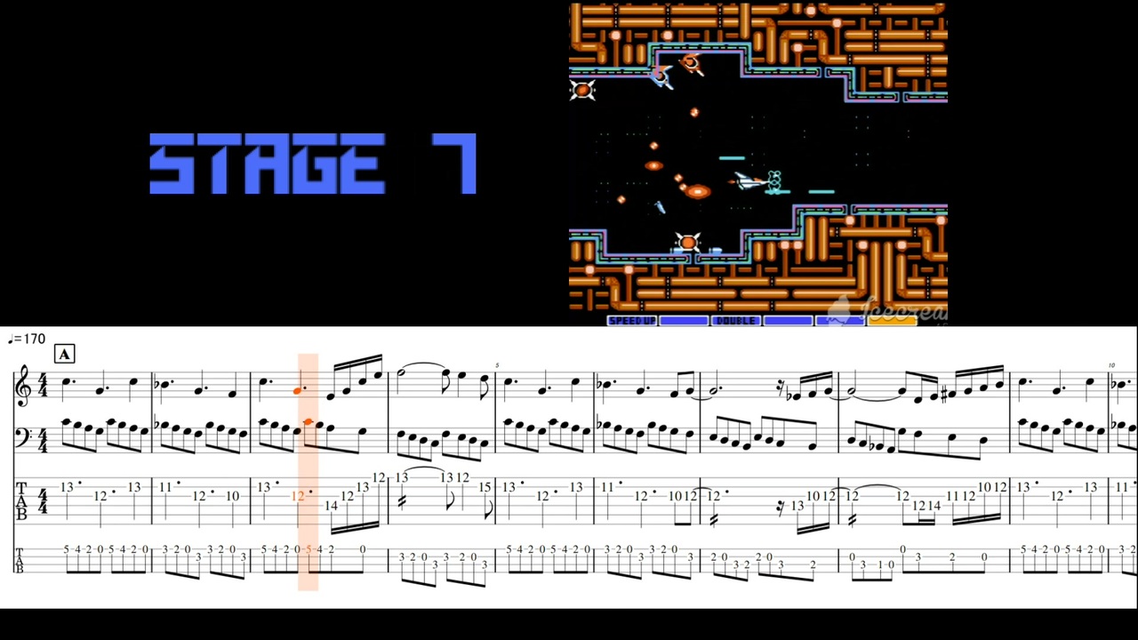 グラディウスの楽譜 - ニコニコ動画