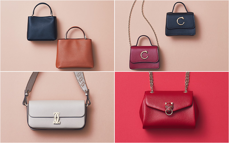 カルティエのミニバッグ】ジュエリーみたいに集めたい＆合わせたい
