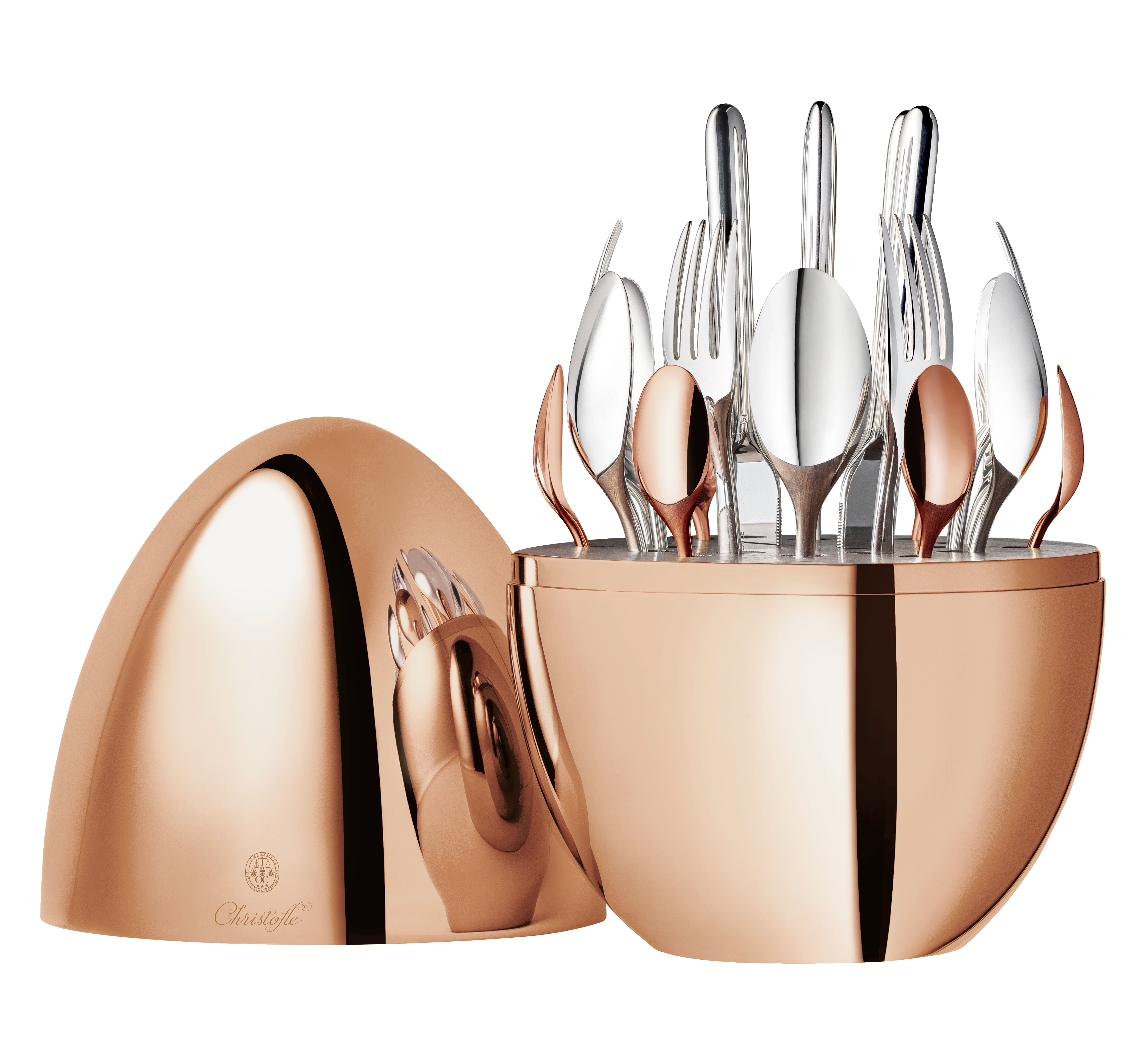 ムード ゴールド 6人用 カトラリーセット (24pcs) 24金コーティング