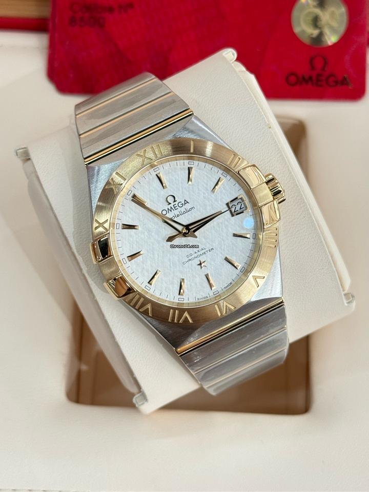 Omega Constellation Men 123.20.38.21.02.006 Automatic Gold/Steel