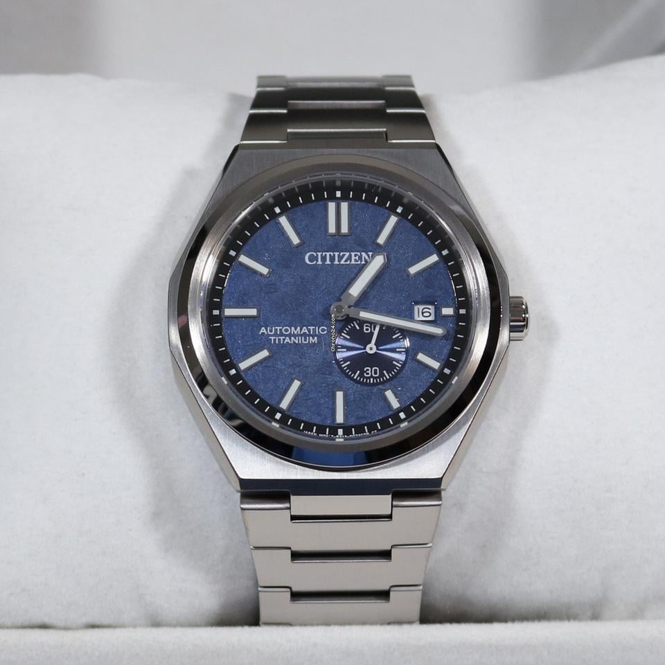 Citizen Zenshin NJ0180-80L Forza Super Titanium Blue Dial for