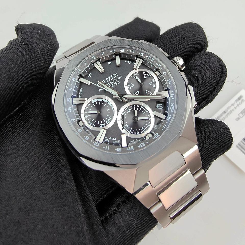 Citizen Attesa Eco-Drive GPS Satellite Radio Super titanium for