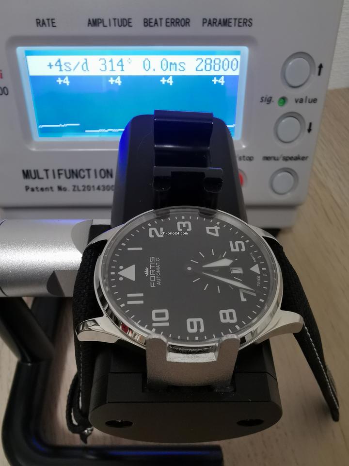 Fortis 901.20.41LP Pilot Classic Small Second Automatic Watch