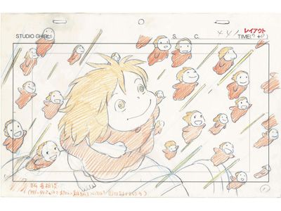 震災で休止していた「スタジオジブリ・レイアウト展」が46日ぶりに再開