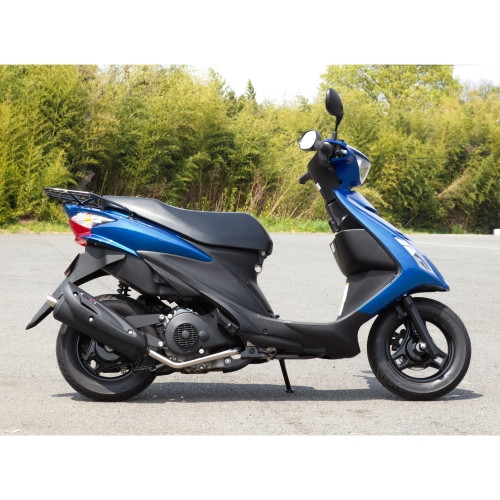 ブラックアーバンマフラー - バイク