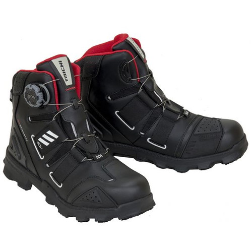 RSS010 DRYMASTER コンバットシューズ ブラック/ホワイト 23.0cm - バイク