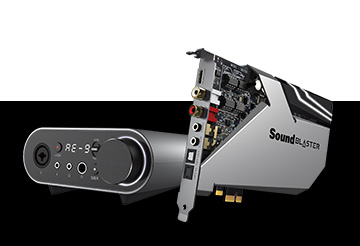 Sound Blaster AE-9 - Ultimate PCI-E Sound Card and DAC with Xamp