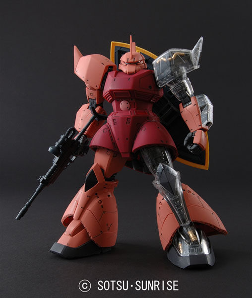 MG 1/100 シャア専用ゲルググ Ver.2.0 プラモデル【クリア外装パーツ