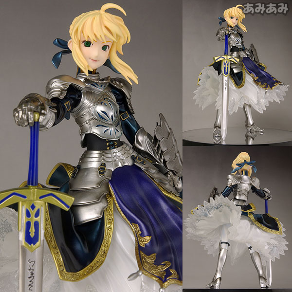 中古】(本体A/箱C)Fate/stay night セイバー 通常ver. 1/8 完成品