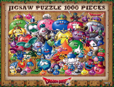 ジグソーパズル ドラゴンクエスト 1000ピースパズル スライムと仲間