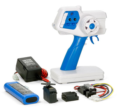 RCシステム ファインスペック2.4G 電動RCドライブセット（ホワイト