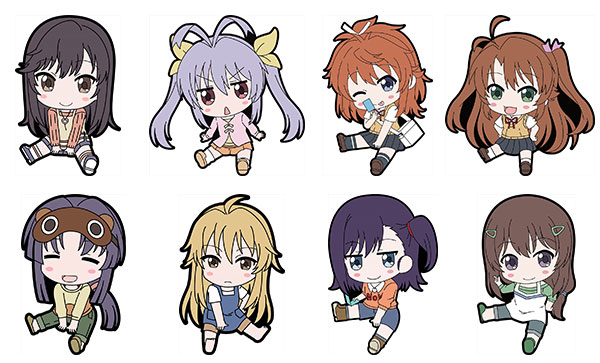 のんのんびより りぴーと ぺたん娘 トレーディングラバーストラップ 8