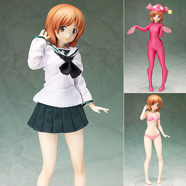ガールズ＆パンツァー 西住みほ 制服＆あんこうスーツVer. 1/4 完成品